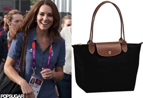 kate middleton longchamp le pliage.